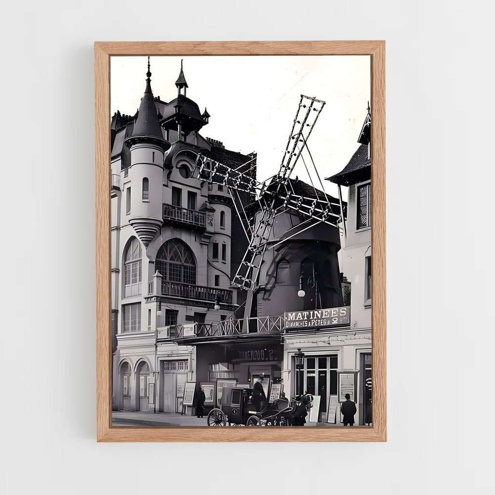 Poster L'Horloge de Paris – affiche Jeux Olympiques (vue 4)